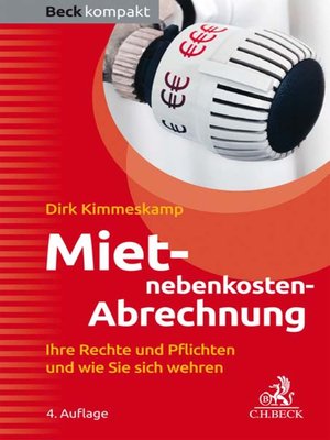 cover image of Mietnebenkosten-Abrechnung
